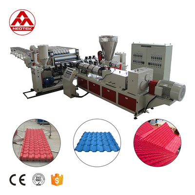 188 1 Screw L/D Ratio Automatic PVC Glaze Tile Extrusion Line for Precise Production