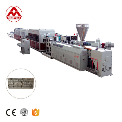 132 1 Screw L/D Ratio PVC Stone Siding Extrusion Line for Fast and Precise Production