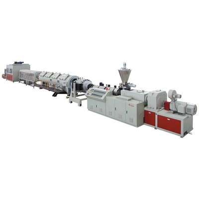 Easy Operation and Maintenance Tubes Pe Pipe Extrusion Line Customized Automatic Motor