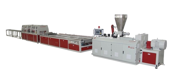 25000 KG Automatic WPC Kitchen Board Extrusion Line2 for Wide Door Production Needs