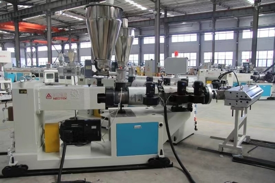 PVC Glaze Tile Extrusion Line with 25000x6000x3500 Dimensions and 36 rpm Screw Speed