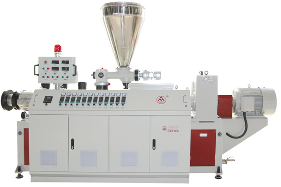 Co-rotating Conical Twin-screw PVC Pipe Extrusion Line for Twin Screw Type Processing