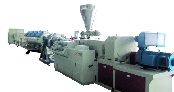 Co-rotating Conical Twin-screw PVC Pipe Extrusion Line for Twin Screw Type Processing