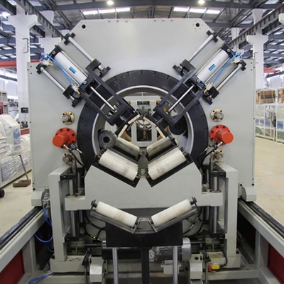 Design Customized PVC Pipe Extruder Machine 380v 50hz for Serviceable Production Line