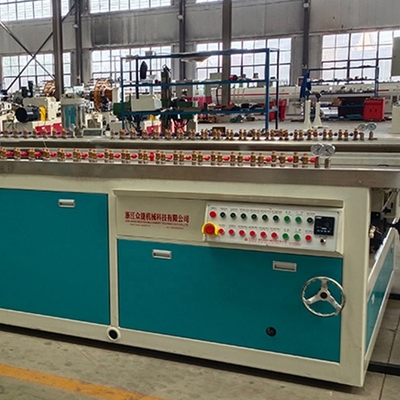 Manufacturing Plant Automatic Pvc Hollow Sheet Making Machine with Twin Screw Type