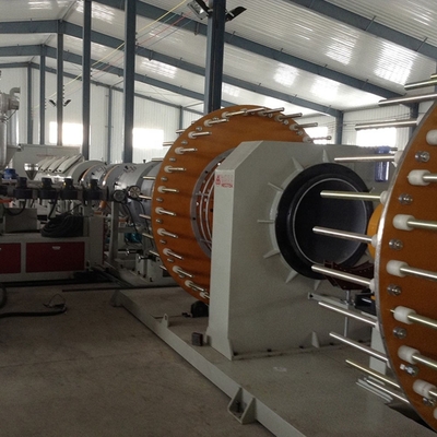 380V 50hz Single Screw Automatic Plastic Extruder Machine for HDPE Pipe Extrusion Line
