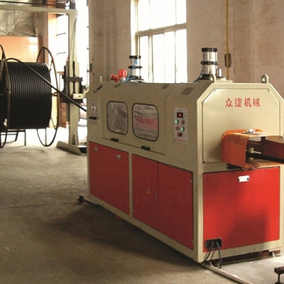 Customized 380v 50hz Single Screw Pipe Plastic Hdpe Extruder Machine with Motor Power