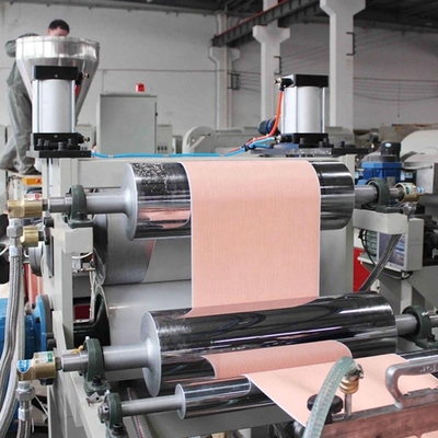 Steel 250kw 380v 50hz Profile Plastics Bins Pvc Sheet Extruder Machine for Production