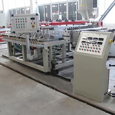 Double Profile Screw Thick Board Ceiling Panel Pvc Profile Extrusion Line with Design