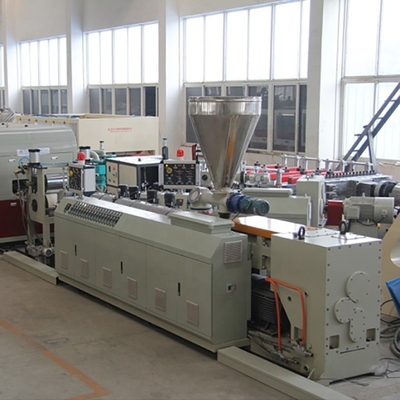 High quantity Double Screw Design PVC Faux Marble Board Extrusion Line PVC Extruder