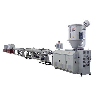 Screw Tubes Pipe Manufacturing Single-screw Design Pelletizing Profile Extrusion Line