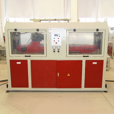 60kW Power Co-rotating Conical Twin-screw Plastic Extruder Machine for PVC Pipe Making