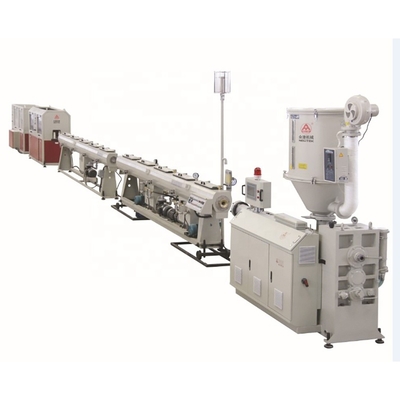 60kW Power Co-rotating Conical Twin-screw Plastic Extruder Machine for PVC Pipe Making