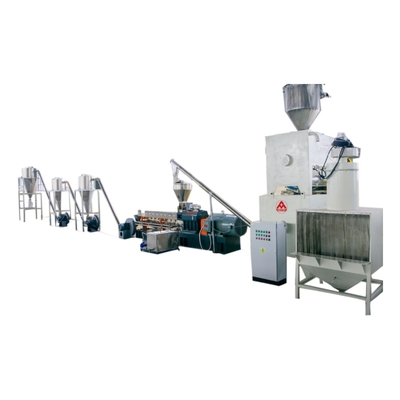 Pelletizing PP PE Base WPC Extrusion Line400 with 12800 KG Production
