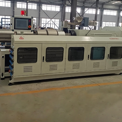 380V 50hz PVC Roofing Sheets Extrusion Line for Building Materials Production
