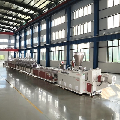 Twin Screw PVC Imitation Marble Sheet Extrusion Line with 38CrMoALA Screw Material
