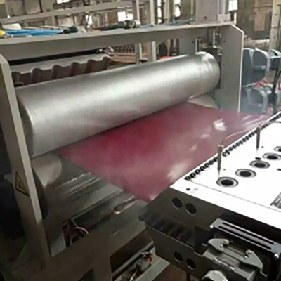 Double Screw Manufacturing Plant Glazed Tile Making Machine Extrusion Line with Design