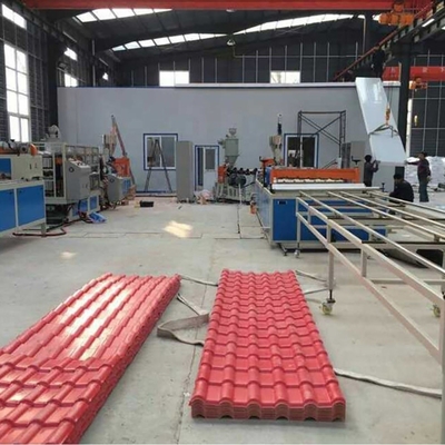 Double Screw Manufacturing Plant Glazed Tile Making Machine Extrusion Line with Design