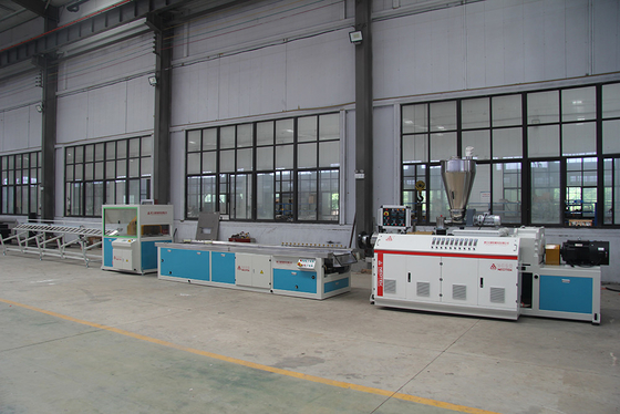 132 1 Screw L/D Ratio PP PE Base WPC Extrusion Line for Plastic Processing Needs