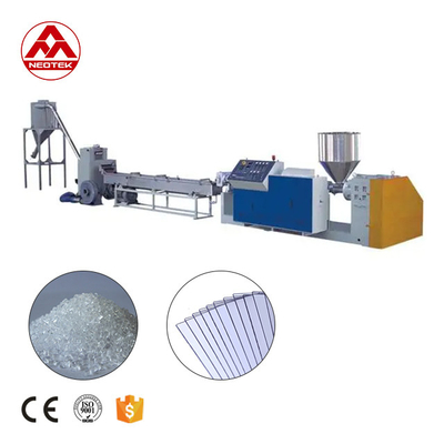 380V 50hz Voltage PC Pelletizing Extrusion Line for Manufacturing