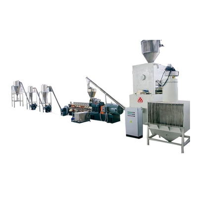 Co-rotating Conical Twin-screw PP PE Base WPC Extrusion Line with 156 1 Screw L/D Ratio