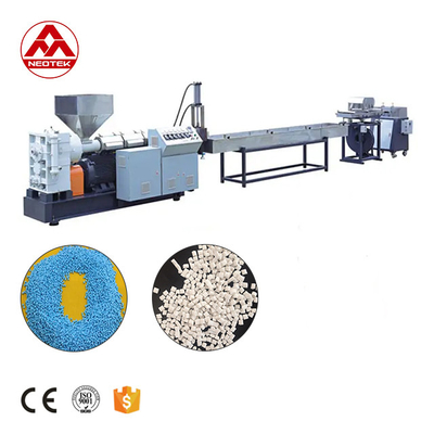 PE Plastic Processed PP Pelletizing Extrusion Line Featuring 38CrMoALA Screw Material