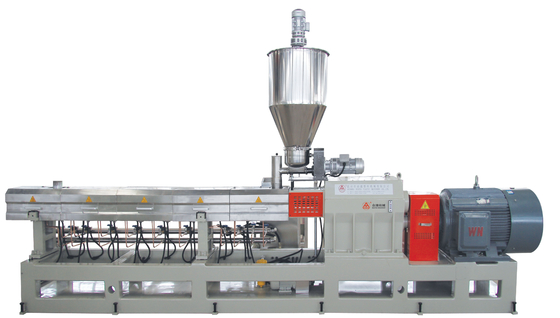 PE Plastic Processed PP Pelletizing Extrusion Line Featuring 38CrMoALA Screw Material