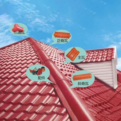 132 1 Screw L/D Ratio Double Screw Lamination Pvc Roof Tile Extruder Machine with One