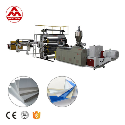 Twin Screw Co-rotating PVC Free Foamed Board Extrusion Line with 34.7 rpm Screw Speed
