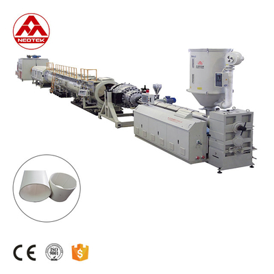 High speed  LG1000 Water Supply PE Pipe Extrusion Line with 33 1 Screw L/D Ratio