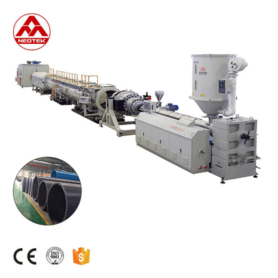 90 rpm Screw Speed LG1200 PE Pipe Extrusion Line for Water and Gas Supply 38000 KG