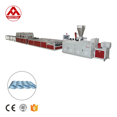 Advanced Double-Screw PVC Hollow Sheet Extrusion Line in 38CrMoALA Material