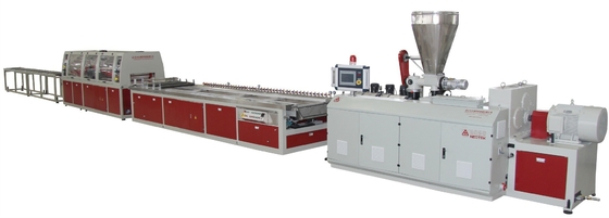 Advanced Double-Screw PVC Hollow Sheet Extrusion Line in 38CrMoALA Material
