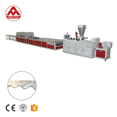 Applied to  factary  buiding PVC Hollow Sheet Extrusion Line for Transportation