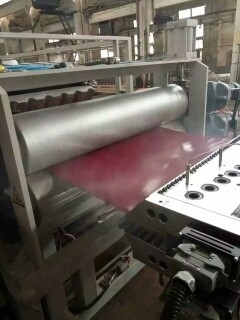188 1 Screw L/D Ratio Automatic PVC Glaze Tile Extrusion Line for Precise Production