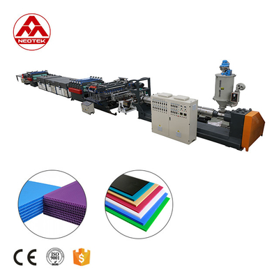 320kW Power PC PP Hollow Sheet Extrusion Line with Advanced Technology