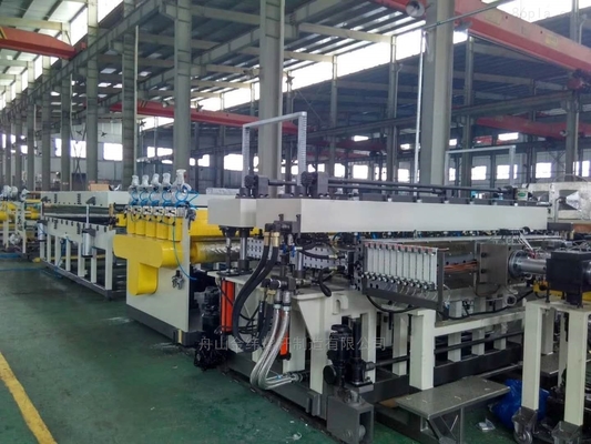 320kW Power PC PP Hollow Sheet Extrusion Line with Advanced Technology