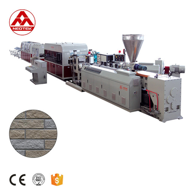 Customizable 23000 KG PVC Stone Siding Extrusion Line2 for PVC Manufacturing