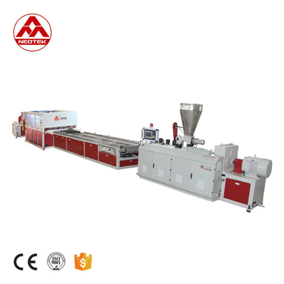 160kW Co-rotating Twin-Screw PVC Stone Siding Extrusion Line with Twin Screw Type