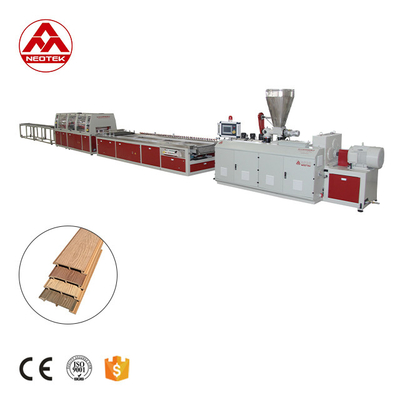 38CrMoALA Screw Material 100kW PVC Based WPC Extrusion Line for Versatile Applications