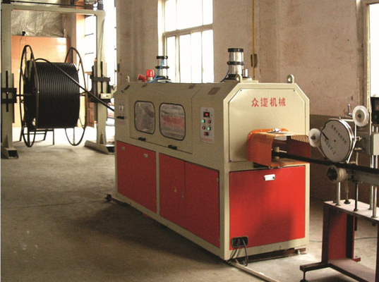 Single-screw 33 1 HDPE Silicon Core Pipe Extrusion Line for Customized Requirements
