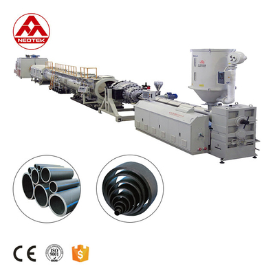 LG250 Water and Gas Supply PE Pipe Extrusion Line with 33 1 Screw L/D Ratio