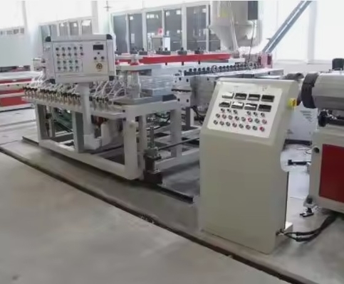 Customized 1220mm Co rotating Conical Twin screw PVC Foam Board Extrusion Line