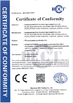 China Zhejiang Zhongjie Machinery Technology Co., Ltd. certification